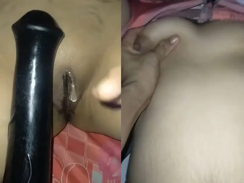 Nhân tình xinh tươi vú to bướm múp móc lồn bằng sextoy cực sướng